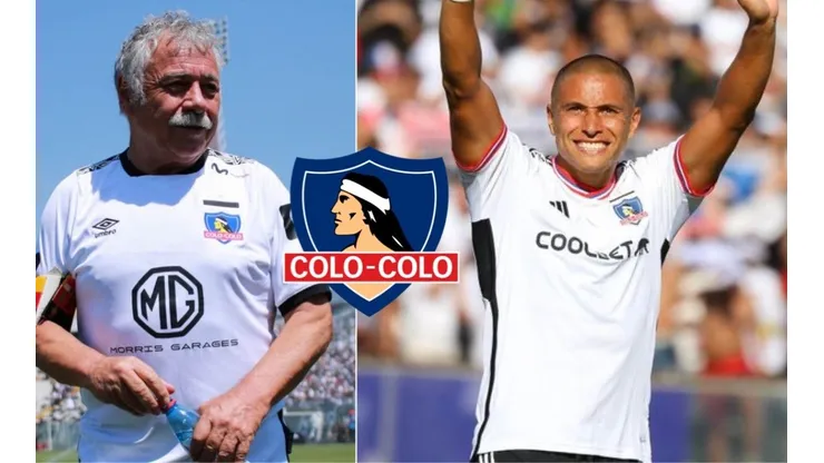 Carlos Caszely le da su bendición a Leandro Benegas en Colo Colo