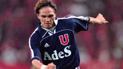 Rafael Olarra y su corazón azul