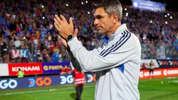 Mauricio Pellegrino vive su primer Superclásico con Universidad de Chile.