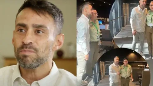 Jorge Valdivia y las fotos que obligaron a Carabineros a confirmar que se reunieron con el ex futbolista.