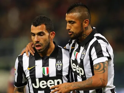 Carlitos Tévez elige al King Arturo en su equipo ideal de ex compañeros