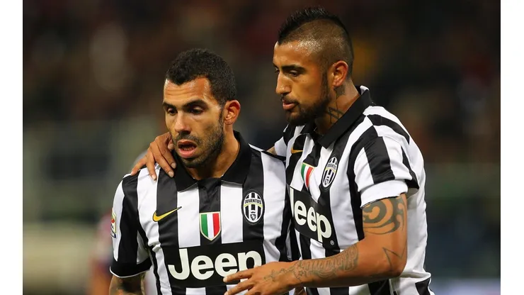 Tévez puso a Vidal en el mediocampo de su equipo ideal de futbolistas con los que jugó.