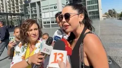 Daniela Aránguiz en el Centro de Justicia.