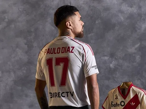 FOTO: River Plate estrena nueva camiseta para enfrentar a Colo Colo