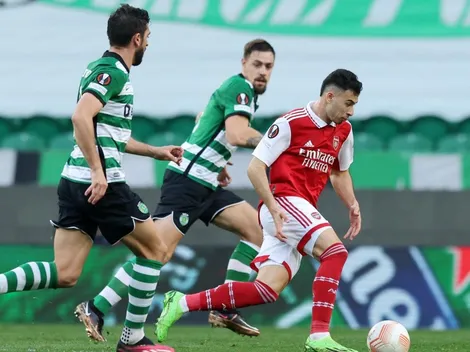 VIDEO: Defensa del Sporting evita que crack del Arsenal anote el mejor gol del año