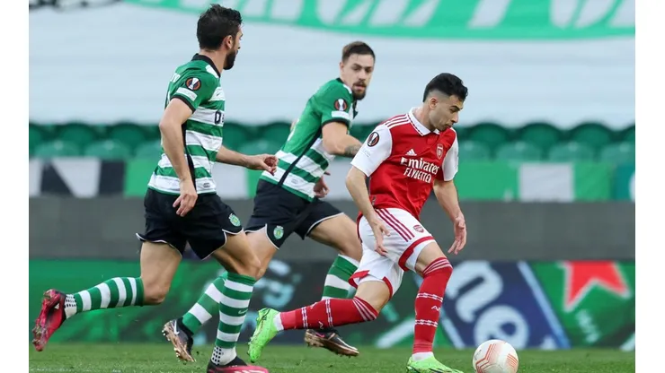 Martinelli estuvo a punto de convertir el golazo de la Europa League.