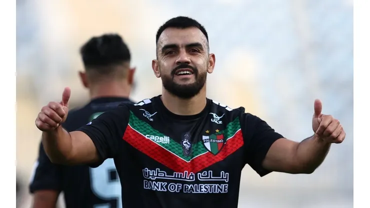 Misael Dávila fue clave para la victoria de Palestino en la Sudamericana ante Cobresal