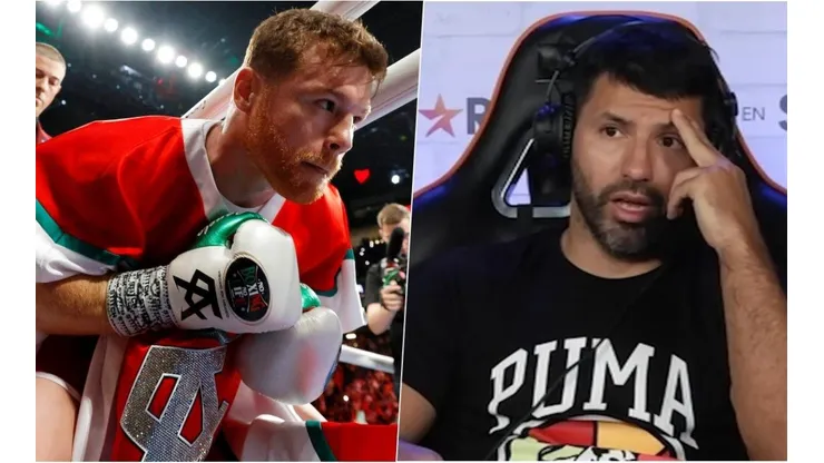 Kun Agüero habló sobre la polémica que tuvo con Canelo Álvarez.
