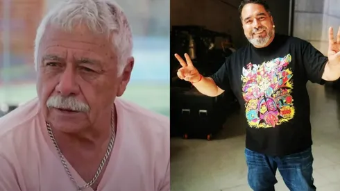 Carlos Caszely y Rodrigo Villegas.