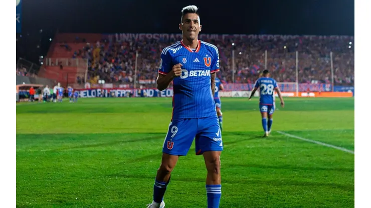 Leandro Fernández suma tres goles con Universidad de Chile.