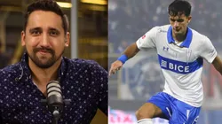 El periodista criticó el nivel mostrado por el volante en la UC