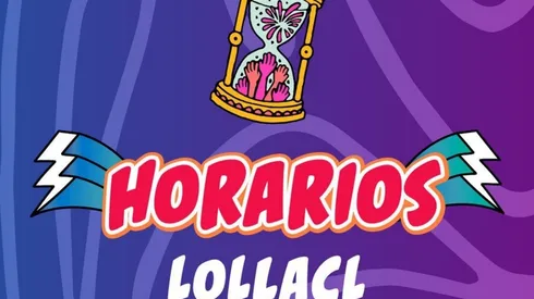 Lollapalooza Chile define horarios y distribución de bandas por escenario.