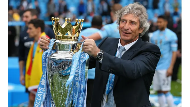 Pellegrini ganó la Premier League 2013-2014 con el Manchester City