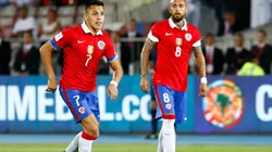 Alexis y Vidal son los líderes de la Selección Chilena
