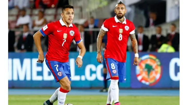 Alexis y Vidal son los líderes de la Selección Chilena