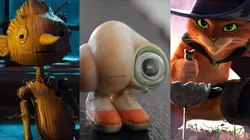 Tres de las cinco nominadas a Mejor Película Animada.