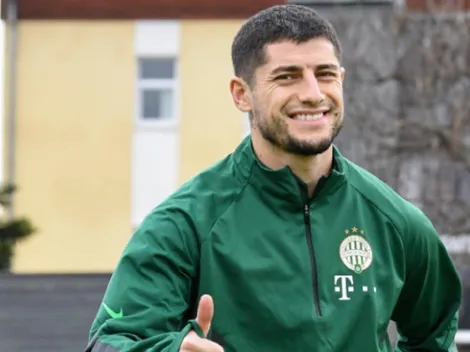 El salto a Europa: Ángelo Sagal es presentado en el Ferencváros de Hungría