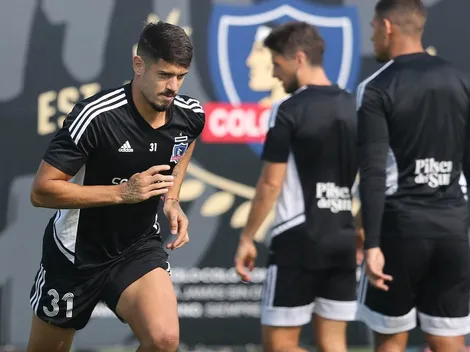 De Los Santos lidera la prueba de la zaga de Colo Colo a días del clásico ante la U