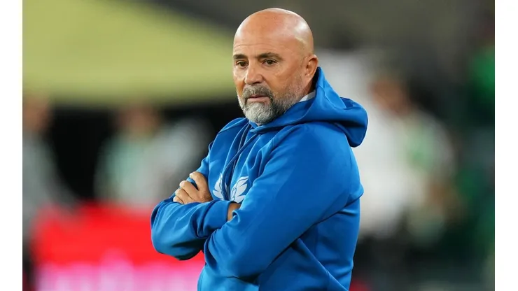Jorge Sampaoli vive un díficil momento en España al mando del Sevilla.