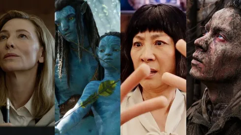 Cuatro de las nominadas a Mejor Película en los Oscar 2023.