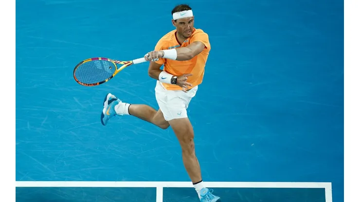 Nadal se lesionó durante el Abierto de Australia 2023