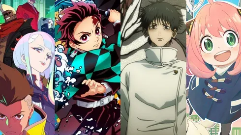 Algunos de los ganadores de los Crunchyroll Anime Awards.