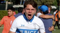 El joven atacante debutó en la UC ante Ñublense