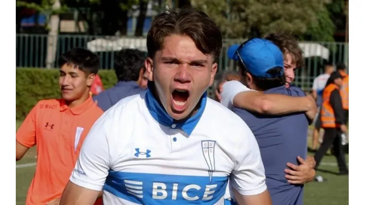 El joven atacante debutó en la UC ante Ñublense