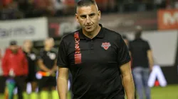 García terminó enojado el compromiso ante Católica.