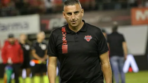 García terminó enojado el compromiso ante Católica.