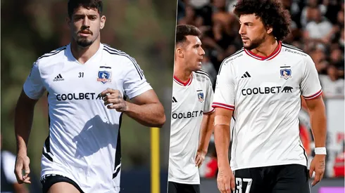 Mati de Los Santos y Maxi Falcón tendrán que pelear un puesto en la defensa de Colo Colo