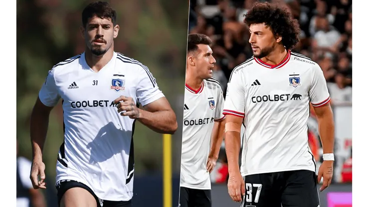 Mati de Los Santos y Maxi Falcón tendrán que pelear un puesto en la defensa de Colo Colo