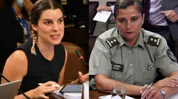 Maite Orsini y la general de Carabineros, Karina Soza.