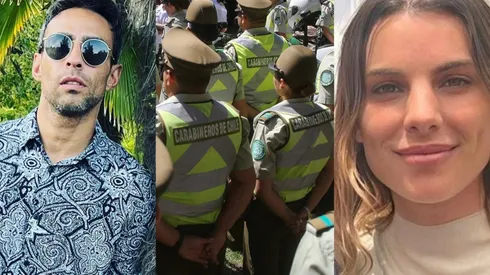 Jorge Valdivio inició una relación con Maite Orsini en diciembre. El incidente con Carabineros se produjo en enero.