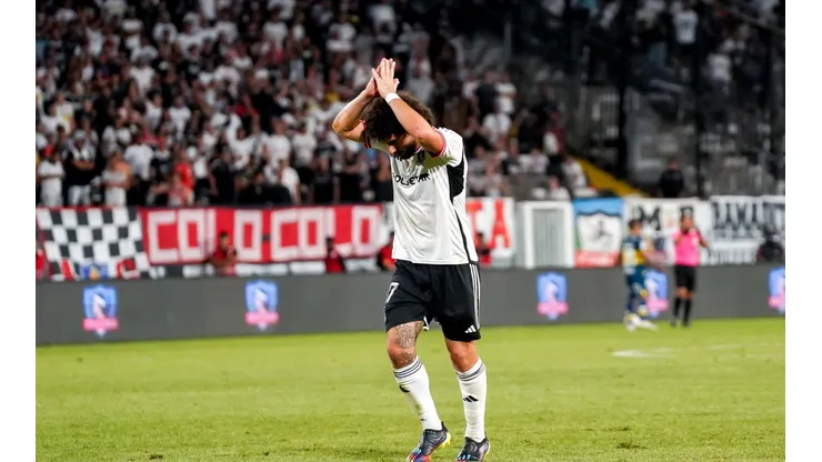 Maxi Falcón ya se la prometió a la U. de Chile con la camiseta de Colo Colo