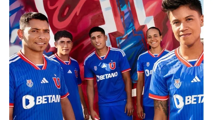 Universidad de Chile revela su nueva camiseta para la temporada 2023