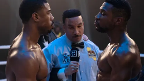 Michael B. Jordan y Jonathan Majors en Creed 3.