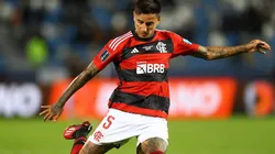 Erick Pulgar sufrió una dura lesión en Flamengo.