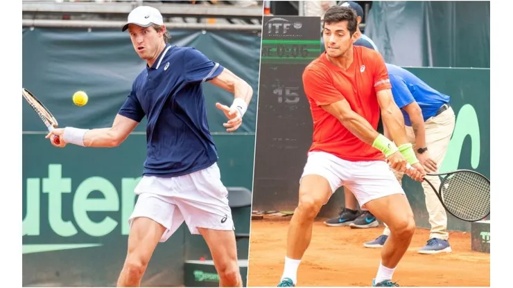 Jarry y Garín debutan este martes en el ATP 250 de Santiago.