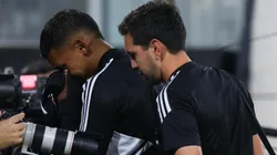 Gutiérrez salió entre lágrimas de la cancha del Monumental.