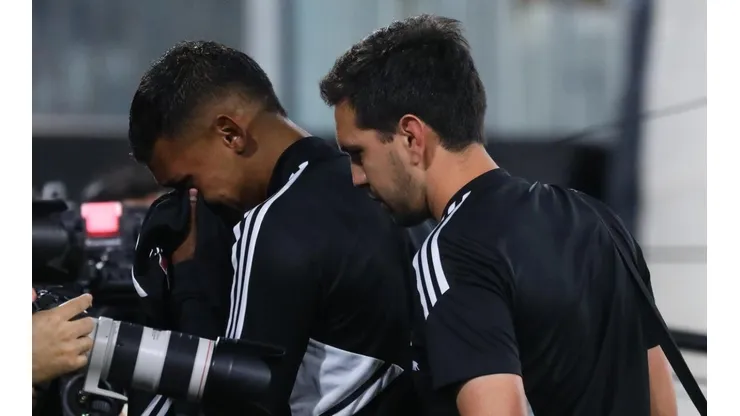 Gutiérrez salió entre lágrimas de la cancha del Monumental.