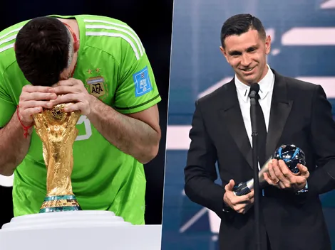 Dibu Martínez llega a la cúspide de su carrera con el premio The Best