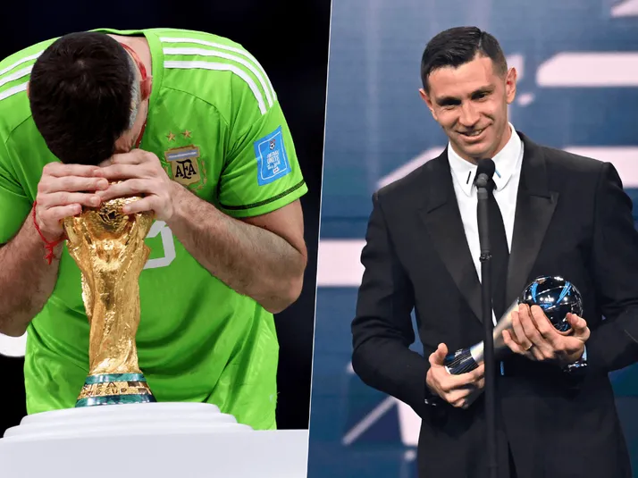 Dibu Martínez llega a la cúspide de su carrera con el premio The Best