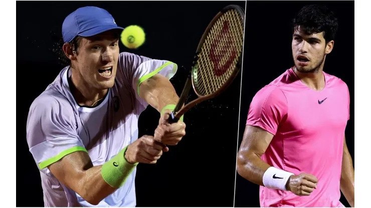 Nicolás Jarry cayó en tres sets ante el español Carlos Alcaraz en el Río Open.