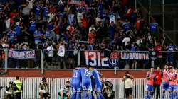 La Universidad de Chile festeja gracias a dos golazos de Mateos y Guerra.