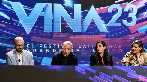 La conferencia de evaluación del festival de Viña 2023.