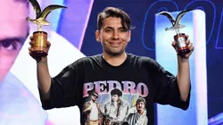 Fabrizio Copano en conferencia de prensa de Viña 2023.