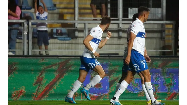 Gary Kagelmacher anotó dos goles en la UC ante Palestino