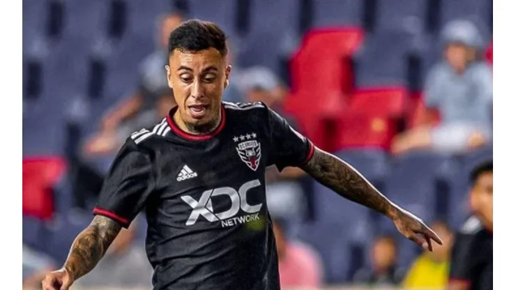 El chileno será baja indefinida en el DC United.