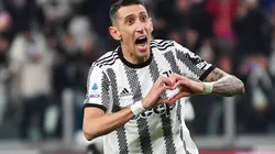 Di María convirtió un golazo este jueves en la Europa League.